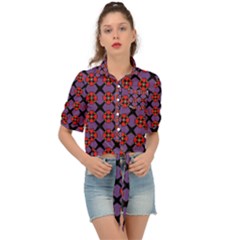 Dionysia Tie Front Shirt 