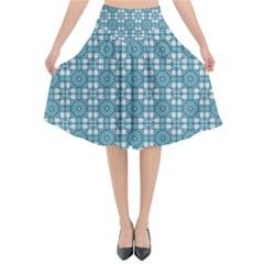 Ningaloo Flared Midi Skirt by deformigo