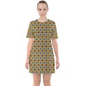 Montezuma Sixties Short Sleeve Mini Dress View1