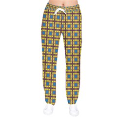 Montezuma Women Velvet Drawstring Pants by deformigo