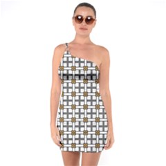 William Fairwell One Soulder Bodycon Dress by deformigo