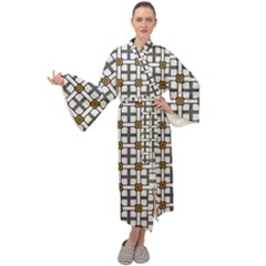 William Fairwell Maxi Velour Kimono by deformigo