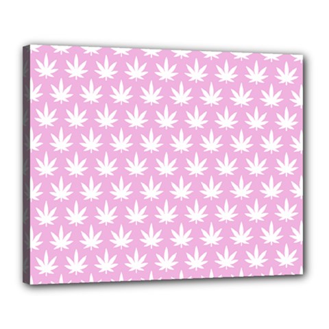 Kawaii Cannabis  Canvas 20  X 16  (stretched)