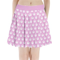 Kawaii Cannabis  Pleated Mini Skirt