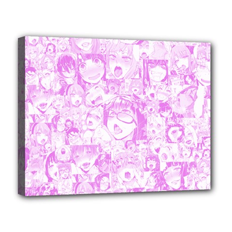 Pink Hentai  Canvas 14  X 11  (stretched)