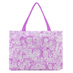 Pink Hentai  Zipper Medium Tote Bag