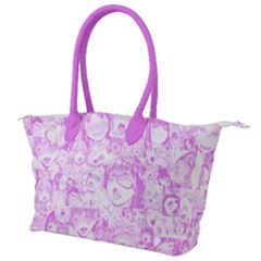 Pink Hentai  Canvas Shoulder Bag