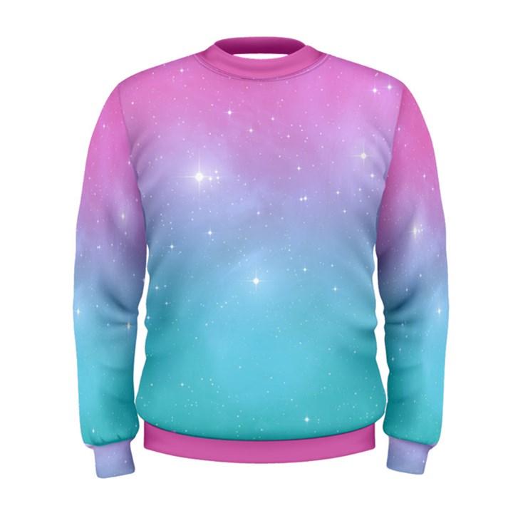 Pastel Goth Galaxy  Men s Sweatshirt