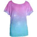 Pastel Goth Galaxy  Women s Oversized Tee View1