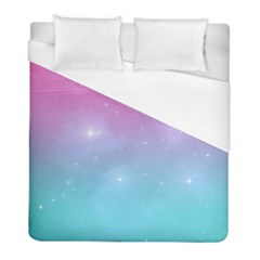 Pastel Goth Galaxy  Duvet Cover (full/ Double Size) by thethiiird