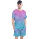 Pastel Goth Galaxy  Men s Mesh Tee and Shorts Set View1