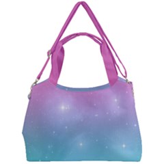 Pastel Goth Galaxy  Double Compartment Shoulder Bag