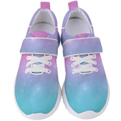Pastel Goth Galaxy  Women s Velcro Strap Shoes