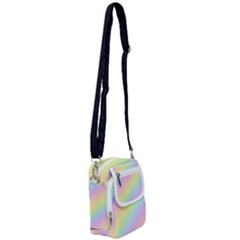 Pastel Goth Rainbow  Shoulder Strap Belt Bag by thethiiird