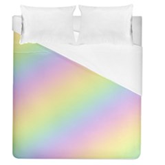 Pastel Goth Rainbow  Duvet Cover (queen Size) by thethiiird