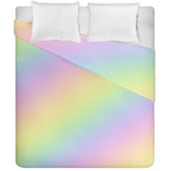 Pastel Goth Rainbow  Duvet Cover Double Side (california King Size) by thethiiird