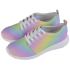 Pastel Goth Rainbow  Men s Lightweight Sports Shoes by thethiiird