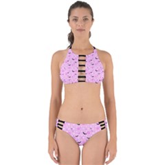 Spooky Pastel Goth  Perfectly Cut Out Bikini Set