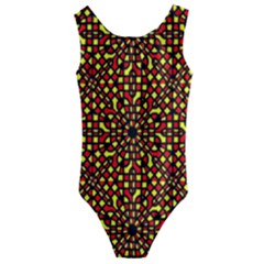 Rby-c-3-8 Kids  Cut-out Back One Piece Swimsuit by ArtworkByPatrick