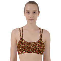 Rby-c-4-3 Line Them Up Sports Bra by ArtworkByPatrick