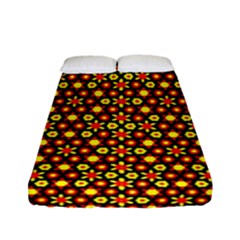 Rby-c-4-4 Fitted Sheet (full/ Double Size) by ArtworkByPatrick