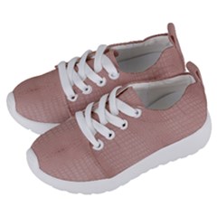 Pink Alligator Print Kids  Lightweight Sports Shoes