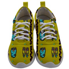 Peace People Hippie Friends And Free Living Fauna Mens Athletic Shoes by pepitasart