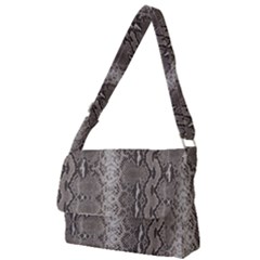 Python Snakeskin Print Full Print Messenger Bag (s) by LoolyElzayat