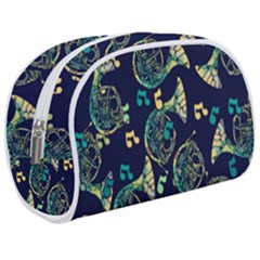 French Horn Makeup Case (medium) by BubbSnugg