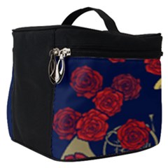 Roses French Horn  Make Up Travel Bag (small) by BubbSnugg