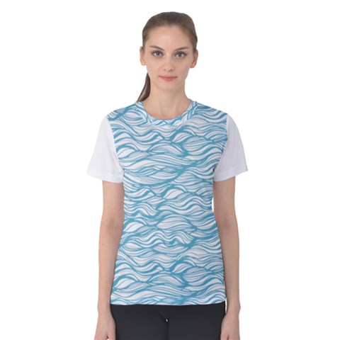 Abstract Women s Cotton Tee by homeOFstyles