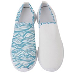 Abstract Men s Slip On Sneakers by homeOFstyles