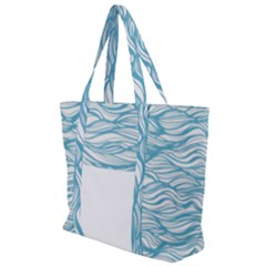 Abstract Zip Up Canvas Bag by homeOFstyles