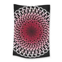 Gradient Spirograph Small Tapestry by JayneandApollo