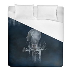 Awesome Light Bulb Duvet Cover (full/ Double Size) by FantasyWorld7