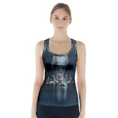 Awesome Light Bulb Racer Back Sports Top by FantasyWorld7