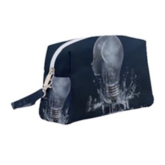 Awesome Light Bulb Wristlet Pouch Bag (Medium)