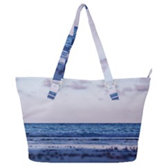 Pink Ocean Hues Full Print Shoulder Bag by TheLazyPineapple