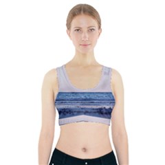 Pink Ocean Hues Sports Bra With Pocket by TheLazyPineapple
