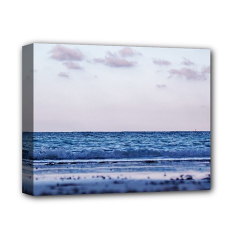 Pink Ocean Hues Deluxe Canvas 14  X 11  (stretched) by TheLazyPineapple