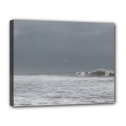 Stormy Seas Canvas 14  X 11  (stretched) by TheLazyPineapple