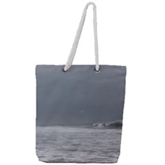 Stormy Seas Full Print Rope Handle Tote (large) by TheLazyPineapple