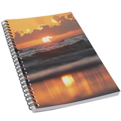 Ocean Sunrise 5 5  X 8 5  Notebook by TheLazyPineapple