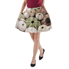 Sea Urchins A-line Pocket Skirt by TheLazyPineapple