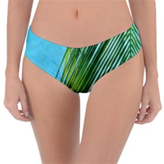 Tropical Palm Reversible Classic Bikini Bottoms by TheLazyPineapple