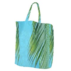 Tropical Palm Giant Grocery Tote by TheLazyPineapple