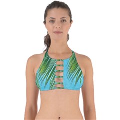 Tropical Palm Perfectly Cut Out Bikini Top by TheLazyPineapple