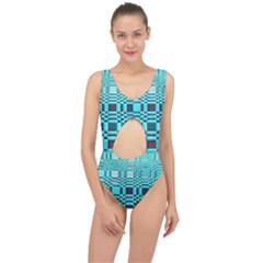 469823231 Glitch37 Center Cut Out Swimsuit