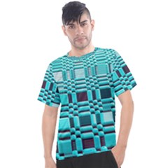 469823231 Glitch37 Men s Sport Top by ScottFreeArt