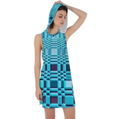 469823231 Glitch37 Racer Back Hoodie Dress by ScottFreeArt